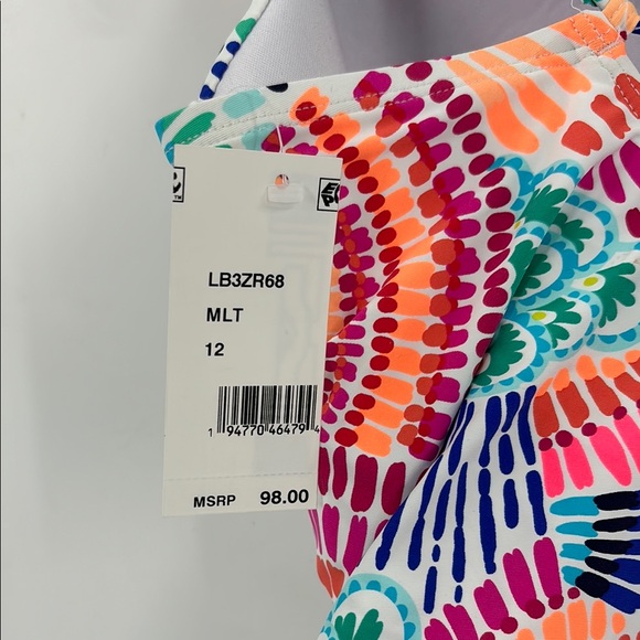 La Blanca Multicolor Swim Top - Picture 4 of 6